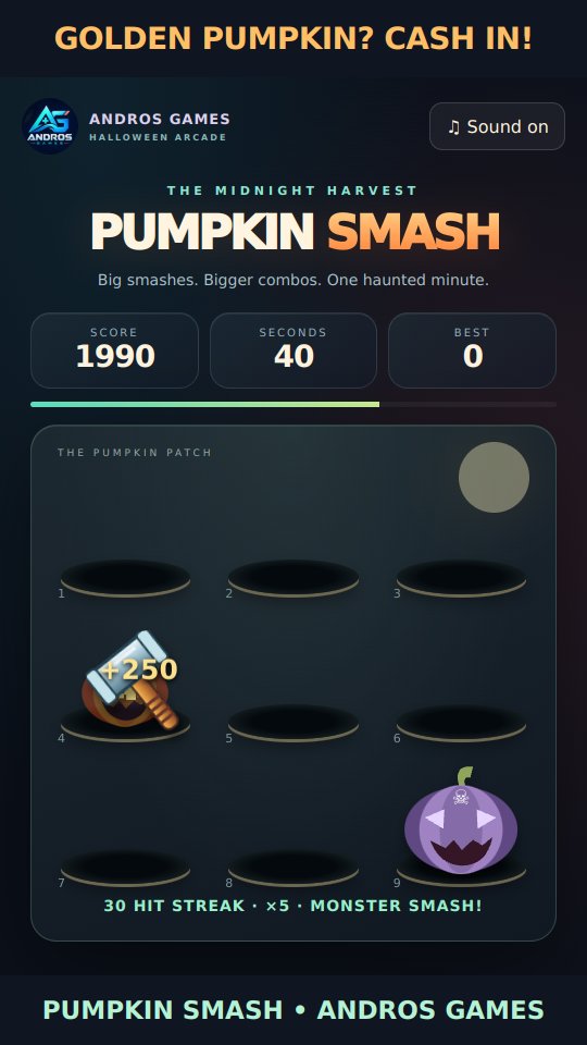 Pumpkin Smash game preview